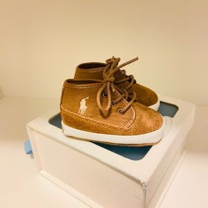 POLO RALPH LAUREN BABY BOOTIES 2C